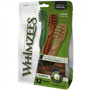 WHIMZEES Toothbrush Star M Mix 12pcs WHIMZEES Toothbrush Star M Mix 12pcs