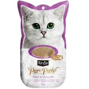 Kit Cat Purr Puree Tuna & Scallop Kit Cat Purr Puree Tuna & Scallop