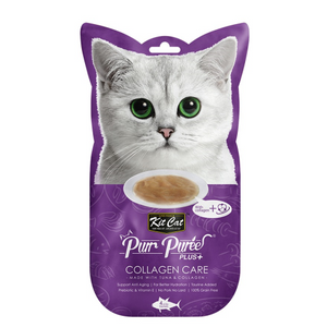 Kit Cat Purr Puree Plus+ Tuna & Collagen Care Kit Cat Purr Puree Plus+ Tuna & Collagen Care