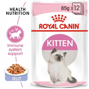 FELINE HEALTH NUTRITION KITTEN JELLY (WET FOOD - POUCHES)85GX1 FELINE HEALTH NUTRITION KITTEN JELLY (WET FOOD - POUCHES)85GX1