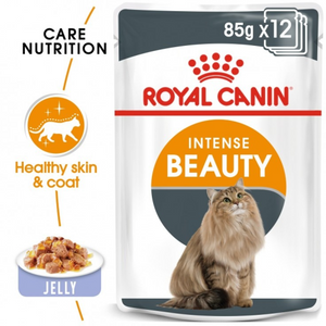Feline Care Nutrition Hair & Skin Jelly (INTENSE BEAUTY) WET FOOD  1X85G Feline Care Nutrition Hair & Skin Jelly (INTENSE BEAUTY) WET FOOD  1X85G