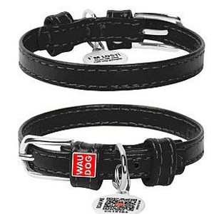 WAUDOG GLAMOUR COLL LEATH BLK 27-36