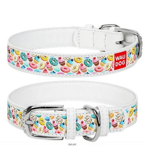 WAUDOG COLLAR DONUTS 27-36CM WHITE