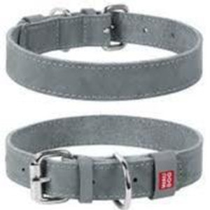 WAUDOG COLLAR CLASSIC LEATH 30-39GY