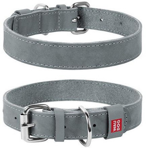 WAUDOG COLLAR CLASSIC LEATH 38-49GY