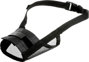 MUZZLE TEDDIE MESH BLK XS/S 30-45CM MUZZLE TEDDIE MESH BLK XS/S 30-45CM