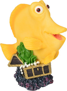 AD LETO YELLOW FISH 9X5X11CM AD LETO YELLOW FISH 9X5X11CM