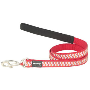 Lead Reflective Ziggy Red 12mmx1.2m