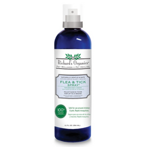 Synergy Labs Richard Organic Flea & Tick Spray - Dog 354ml Synergy Labs Richard Organic Flea & Tick Spray - Dog 354ml