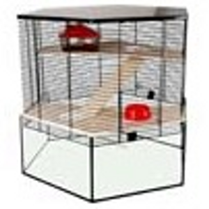 HAMSTER CAGE VITRU HEXAGON L 59,5x53x52CM