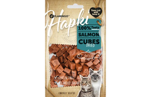 HAPKI SALMON CUBES 85GR HAPKI SALMON CUBES 85GR
