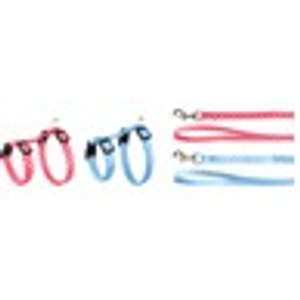 KITTEN HARNESS + LEASH AMSI 15-25CM 10MM ASSORTMENT