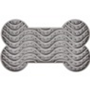 LICK PAD YUMMEE SILICONE BONE GREY L 29,8CM LICK PAD YUMMEE SILICONE BONE GREY L 29,8CM