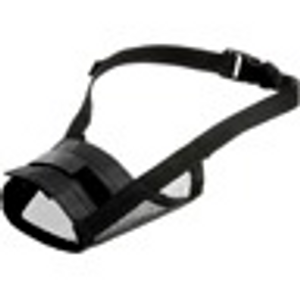 MUZZLE TEDDIE MESH M 40-67CM NOSE CIRCOMFERENCE 24-30CM BLACK