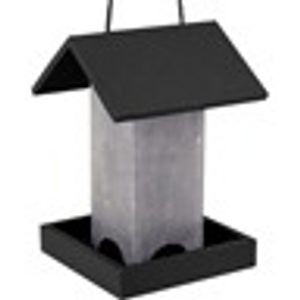 SILO BIRD TABLE SEEDS BONY WOOD GREY/BLACK 18x18,5x25CM