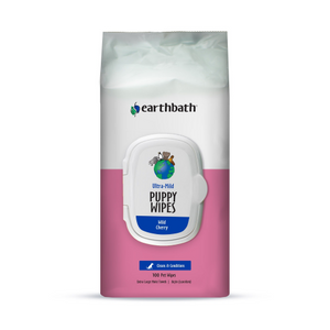 Earthbath® Ultra-Mild Puppy Wipes, Wild Cherry, Cleans & Conditions, 100 ct Earthbath® Ultra-Mild Puppy Wipes, Wild Cherry, Cleans & Conditions, 100 ct