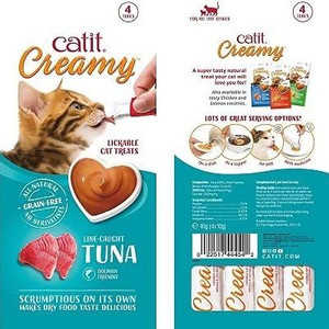 CATIT CREAMY LICKABLE TREATS - TUNA CATIT CREAMY LICKABLE TREATS - TUNA