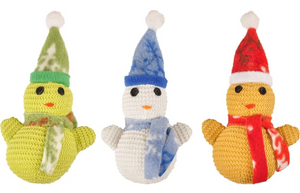 CHRISTMAS DT SNOWMAN 17CM DISP CHRISTMAS DT SNOWMAN 17CM DISP