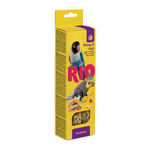 RIO Sticks For Parakeets With Honey And Nuts 2x75g