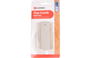 Flamingo Groo'me Double Sided Flea Comb Flamingo Groo'me Double Sided Flea Comb