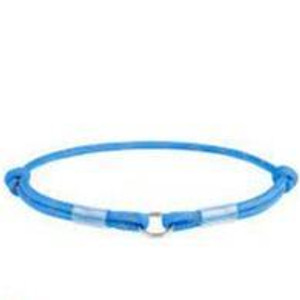 WAUDOG Smart ID tag paracord collar reflective paracord S D 4 mm L 25-45 cm blue