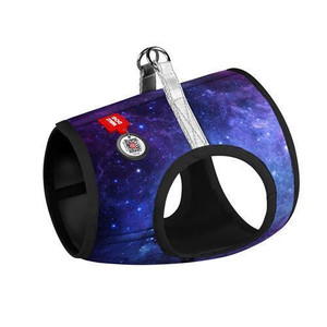 WAUDOG Clothes soft dog harness with QR-passport NASA21 design S2 B 46-50 cm C 43-45 cm