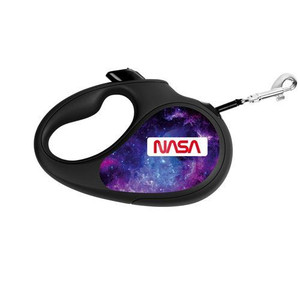 WAUDOG R-leash retractable dog leash design NASA21 M, up to 25 kg, 5 m black WAUDOG R-leash retractable dog leash design NASA21 M, up to 25 kg, 5 m black