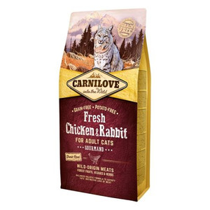 Carnilove Fresh Chicken & Rabbit For Adult Cats 6kg Carnilove Fresh Chicken & Rabbit For Adult Cats 6kg