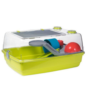 VOLTREGA SPAIN HAMSTER CAGE 181 GREY Depth 56 Cm Width 38.5 Cm Height 25.5 Cm Weight 2.56