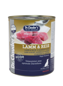 Dr Clauder Dog Can Lamb & Rice 400g