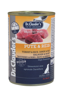 Dr.Clauder Dog Can Turkey & Rice 400g