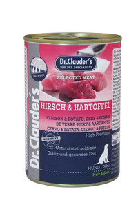 Dr.Clauder Dog Can Venison & Potatoes 400g