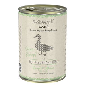 Dr.Clauder's B.A.R.F. Complete Menu Duck Stew 400g Dr.Clauder's B.A.R.F. Complete Menu Duck Stew 400g