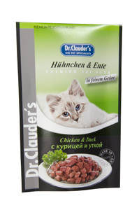 Dr Clauder Cat High Premium Chicken & Duck 100g
