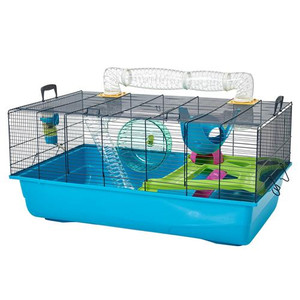 HAMSTER CAGE SKY METRO NAVY BLUE 80X50X38CM HAMSTER CAGE SKY METRO NAVY BLUE 80X50X38CM