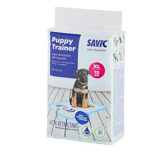PUPPY TRAINER PADS XL 90X60CM (15) PUPPY TRAINER PADS XL 90X60CM (15)