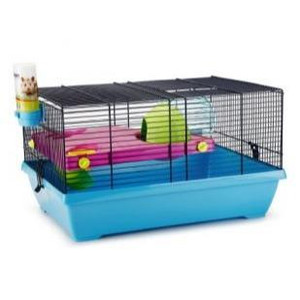 Hamster cage Peggy. Blue. 50 x 36 x 28 cm.