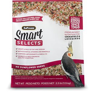 SMART SELECTS COCKATIELS 2.5LB SMART SELECTS COCKATIELS 2.5LB