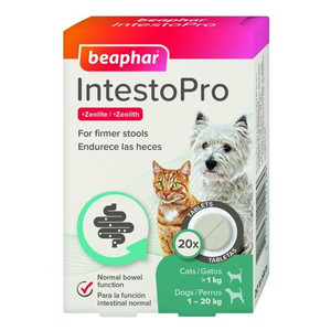 INTESTOPRO ANTI DIARRHEA TABLET SMALL DOG & CAT 20 TAB INTESTOPRO ANTI DIARRHEA TABLET SMALL DOG & CAT 20 TAB