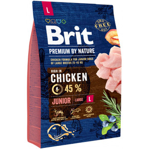 Brit Premium by Nature: Junior Large, Chicken Brit Premium by Nature: Junior Large, Chicken