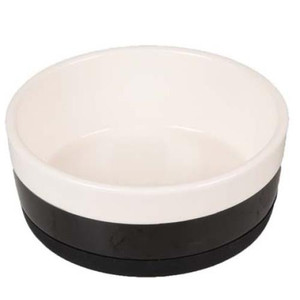 BOWL DUKE NONSLIP BLK/WHI