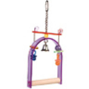 CAGE HANGER ACRYLIC SWING CAGE HANGER ACRYLIC SWING