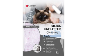 Flamingo Clumping Cat Litter Fine Grains Flamingo Clumping Cat Litter Fine Grains