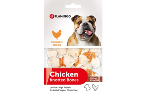 RAWHIDE KNOTTED BONE CHICKEN SNACKS RAWHIDE KNOTTED BONE CHICKEN SNACKS