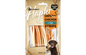 HAPKI STRIPS CHICKEN & FISH SNACKS HAPKI STRIPS CHICKEN & FISH SNACKS