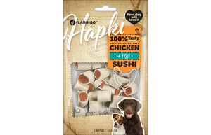 HAPKI SUSHI ROLLS CHICKEN & FISH SNACK HAPKI SUSHI ROLLS CHICKEN & FISH SNACK