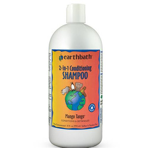 Earthbath 2-in-1 Conditioning Shampoo, Mango Tango, Conditions & Detangles 32OZ Earthbath 2-in-1 Conditioning Shampoo, Mango Tango, Conditions & Detangles 32OZ