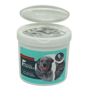 Fresh Friends Pet Dental Finger Wipes-50 pcs Fresh Friends Pet Dental Finger Wipes-50 pcs