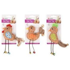 TOY KIRK BIRD & CHICKEN & ROOSTER MULTIPLE COLOURS TOY KIRK BIRD & CHICKEN & ROOSTER MULTIPLE COLOURS