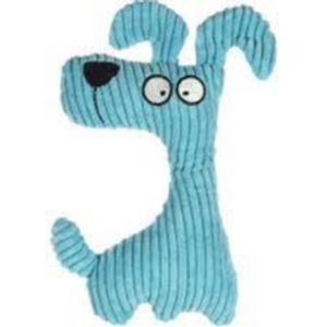 DT PEBBLES CORDUROY DOG BLUE 23CM DT PEBBLES CORDUROY DOG BLUE 23CM